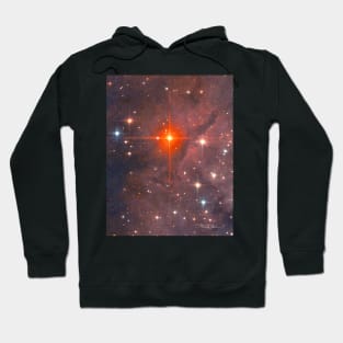 Red Star Blazing Hoodie